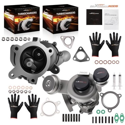 Left+Right Turbo for Ford Explorer Flex Lincoln MKT MKS 2010-19 3.5 Turbocharger