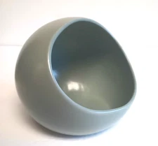 Year & Day Palm Green Ceramic Salt Cellar Made in Portugal