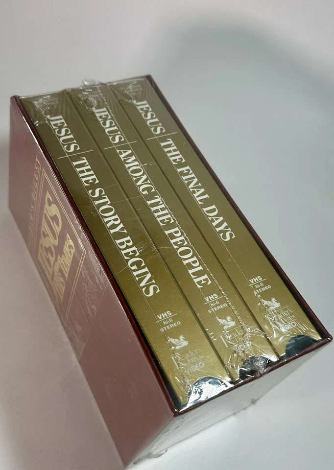 Reader's Digest Original VHS Box Set - Jesus and His Times (3 VHS Tapes) NEW. - Image 2 of 4