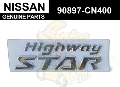 #ad Nissan ELGRAND E52 SERENA C27 Genuine Rear Emblem Badge quot;Highway STARquot; Parts $30.15