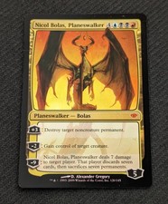 MTG Con Flux Foil Nicol Bolas Planeswalker Englische Version