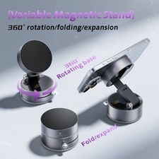 Super Strong Magnetic Phone Holder -360  RotationFoldable  Anti-Slip Home, Offi