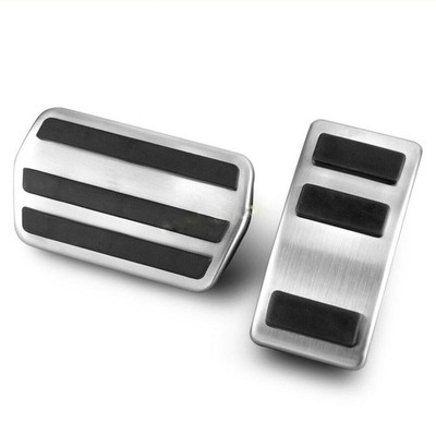 Für Ford Kuga Edelstahl Auto Accelerator Bremse Pedal Platte Abdeckungen