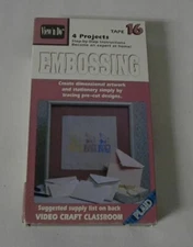 View' n Do Tape # 16 Embossing Video VHS - Plaid