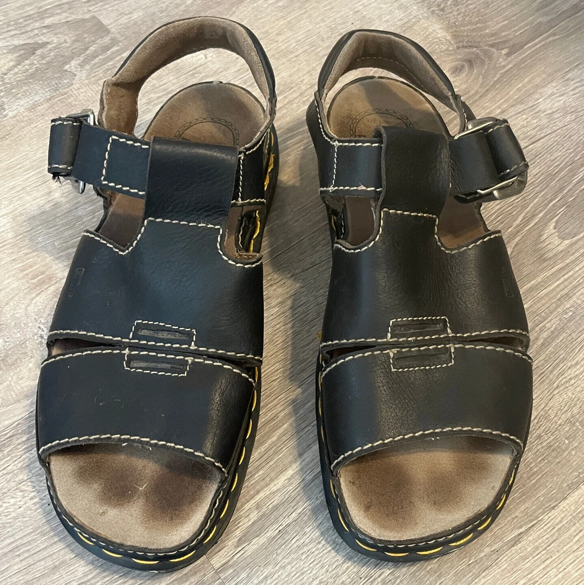 Dr. Martens Black Fisherman Sandals for Men for sale | eBay display picture 1