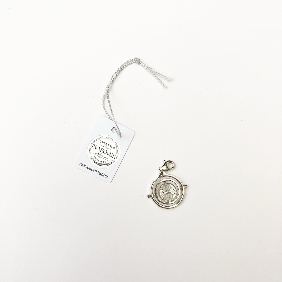 Swarovski Harry Potter Time Turner Necklace Sterling Silver Harry