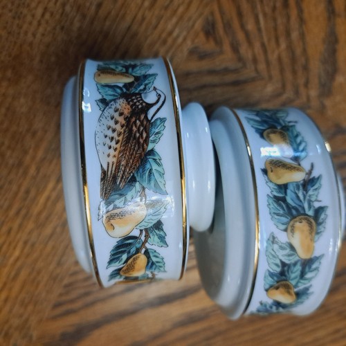 Candle Holders 3'' Wide Partridge In A Pear Tree Set Of 2 - 第 5/8 張圖片