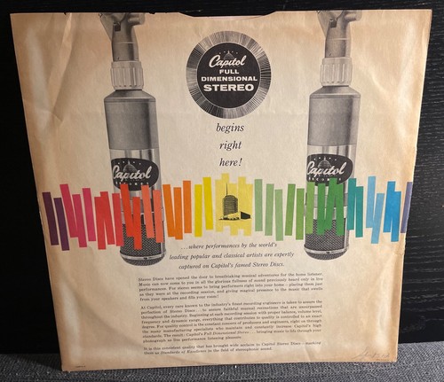 MILSTEIN TCHAIKOVSKY Violin Concerto in D Major 1960 SP-8512 looks NM plays VG++ - Picture 5 of 6