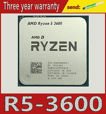 AMD Ryzen 5 3600 R5 3600 3.6 GHz Six-Core Twelve-Thread CPU