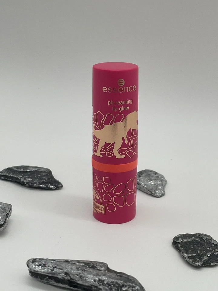 essence Jurassic World ph-reacting lip glow, Nr. 01 Runnn!, orange (3,5g) - Bild 2 von 4