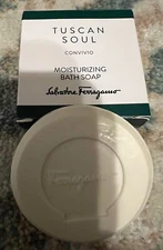 SALVADOR FERRAGAMO  Tuscan Soul Convivio Bath Soap 50g (NEW)-SMELLS REALLY GOOD!