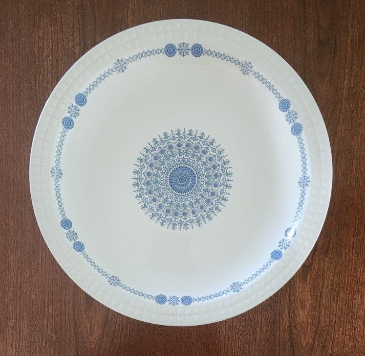 Pontesa Ironstone Granada Castillian Collection Spain Blue White 12
