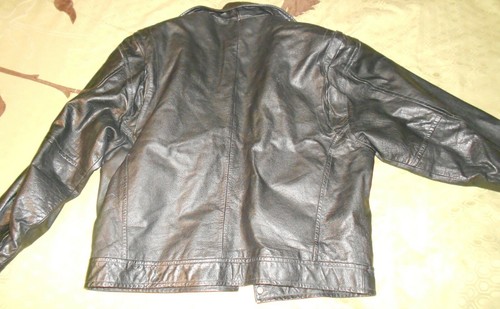 Pepsi Cola Leather Jacket *NOTHING ELSE IS A PEPSI* Full-Zip, Mens Size: XL - Picture 6 of 12