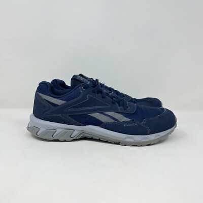 Reebok Ridgerider 5 Collegiate Navy Blue Running Sneakers Men's Size US 8.5