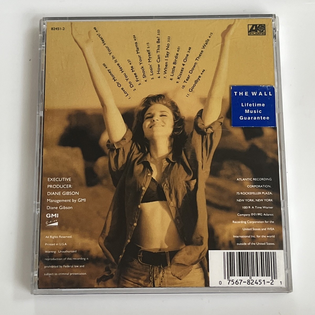 Body Mind Soul by Debbie Gibson (CD, Jan-1993, Atlantic (Label