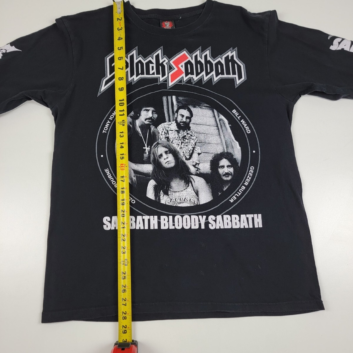 Vintage 90s Ozzy Osbourne Bloody Black Sabbath 3/4 Sleeve