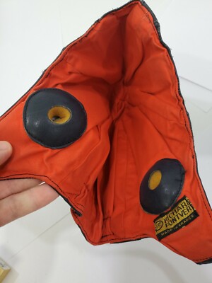 Casque casquette crâne vintage CUIR RICHARD-PONTVERT FRANCE Sky Diver