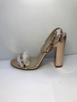 block heel gold sandals uk