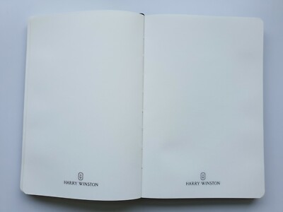 HARRY WINSTON ノート Harry Winston Blue Notebook | eBay