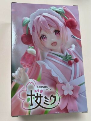 Hatsune Miku Coreful Figure Sakura Wafuu Kissa ver. TAITO Japan