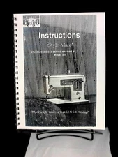 Singer 347 Style Mate Sewing Machine Instructions User Guide Manual Reprint Copy