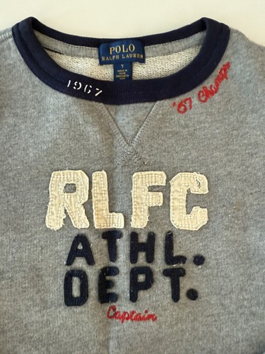 Polo Ralph Lauren, Sweatshirt, RLFC Captain Champs LTD Addition, 100% Cotton, 7 - Picture 6 of 7