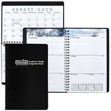 House of Doolittle 275-02 2025-2026 August 2025 Academic Weekly Assignment Book