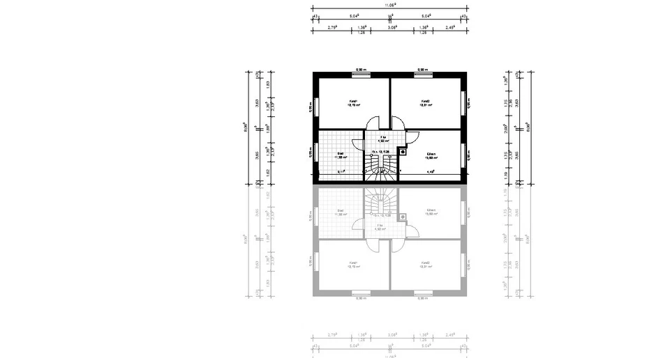 -Aktion-Doppelhaus "Borken" als 3D CAD-Projektdatei mit Cadvilla ab Version 12 - Bild 4 von 4