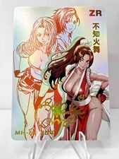 MAI SHIRANUI King of Fighters GODDESS STORY SIGNED ZR INFLUENCER Anime Girl Card