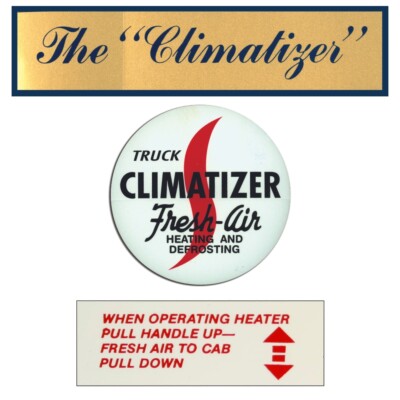 Heater Decals | Various Studebaker Models
