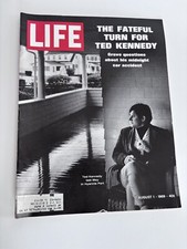 Life Magazine Aug 1, 1969 The Fateful Turn for Ted Kennedy Vintage Ads