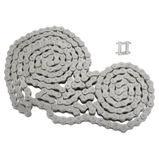 LABLT 10 Feet #40SS Stainless Steel Roller Chain + Free Connecting Links