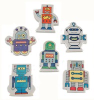 Robot Eraser (2 Dozen) - Bulk on sale Robot Eraser (2 Dozen) - Bulk on sale