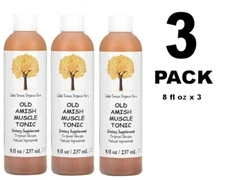 3 PACK, Caleb Treeze Organic Farm, Stops Leg & Foot Cramps, 8 fl oz (237 ml)