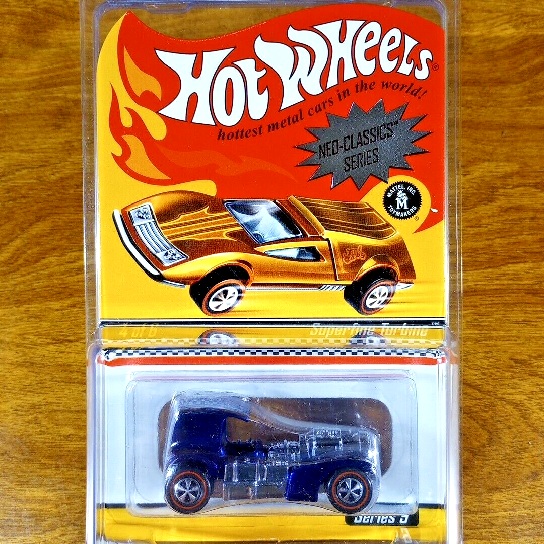 Hot Wheels RLC Neo-Classics Superfine Turbine 1872/5000 Blue