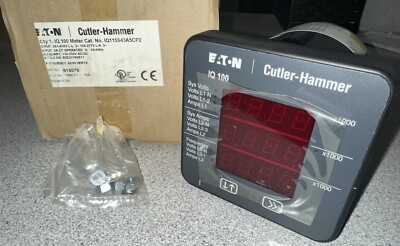 NEW EATON IQ115S43A5CP2 Volt/Current/Frequency Measurement Power Meter 100-250 V