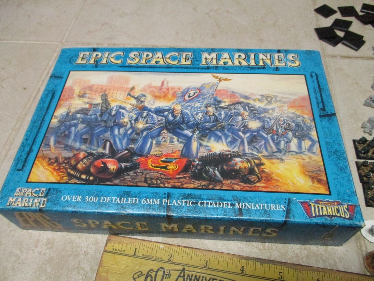 VTG Epic Battles Space Marine 1990 Games workshop Warhammer