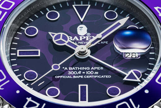 A BATHING APE Men's Wrist Watch TYPE 2 BAPEX COLOR CAMO A BATHING APE Men's Wrist Watch TYPE 2 BAPEX COLOR CAMO