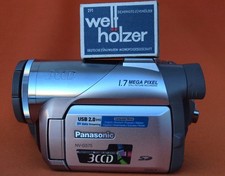 Panasonic NV-GS75EG Kompakt Camcorder MiniDV 3CCD mit LCD-Monitor +Händlerware+