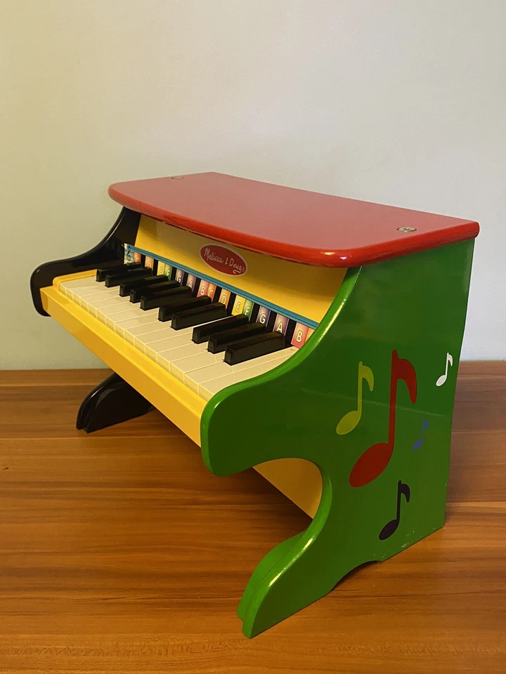 Melissa & Doug Aprender a Tocar Piano 25 Teclas Juguete para Niños - Probado y Funcionando Foto 3 de 4