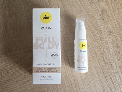  NEU  Pjur 2SKIN Full Body Anti-Chafing Gel 20ml Schutz Wundscheuern Reibung