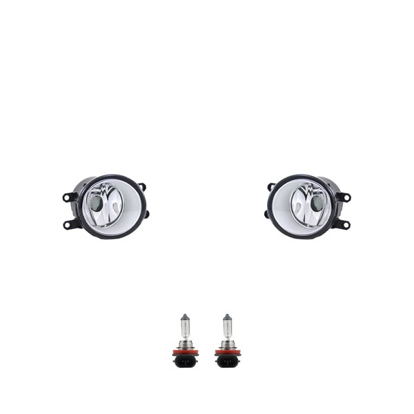 Nebelscheinwerfer Set H11 Links & Rechts Passend FüR Toyota Verso & Leuchtmittel-image