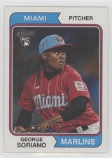 2023 Topps Heritage High Number SP George Soriano #711 0jk3