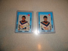 Mario and Michael Andretti 1991 K-Mart Indy Racing Card Promo 's (Qty of 2) Nice