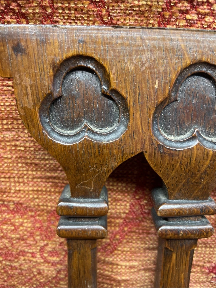 Paneles tallados de salvamento arquitectónico frontón antiguo proyecto reutilizable vintage Foto 4 de 4