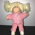 Vintage Cabbage Patch Kids Mini Plush Pin Ups 5 Inch Blonde