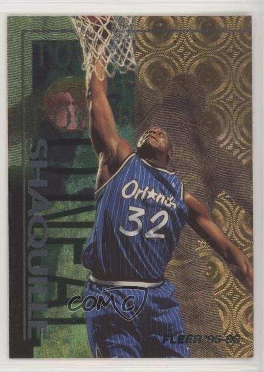 1995-96 Fleer Tower of Power Shaquille O'Neal #6 HOF