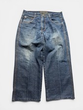 4180 Southpole Men s Blue Dark Wash Denim Jeans Y2K 34