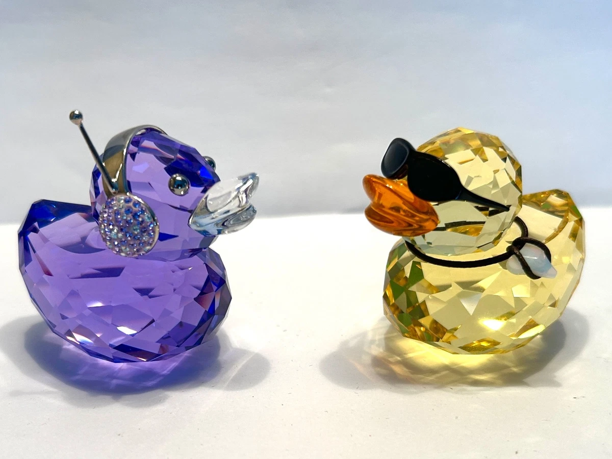 Swarovski スワロフスキー　Happy Ducks 置物 2個セット Swarovski Happy Ducks for sale | eBay