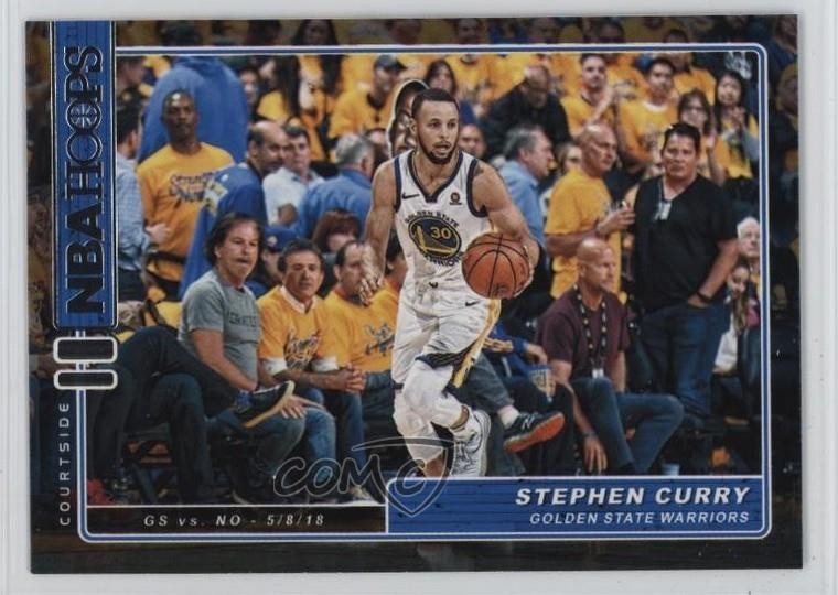 2018-19 Panini NBA Hoops Courtside Stephen Curry #CS-12 0n64
